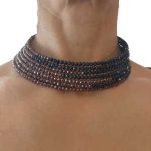 Collarino con brillantini