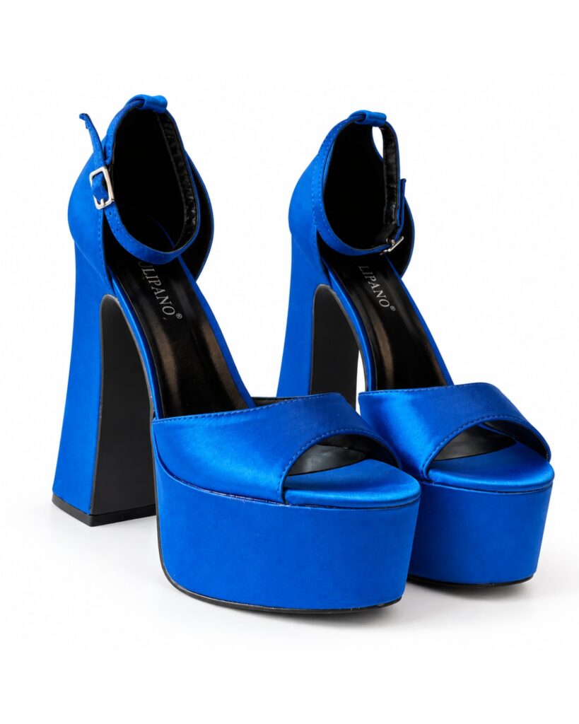 Sandali blu elettrico