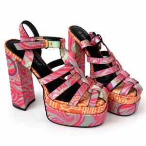 Sandali multicolore